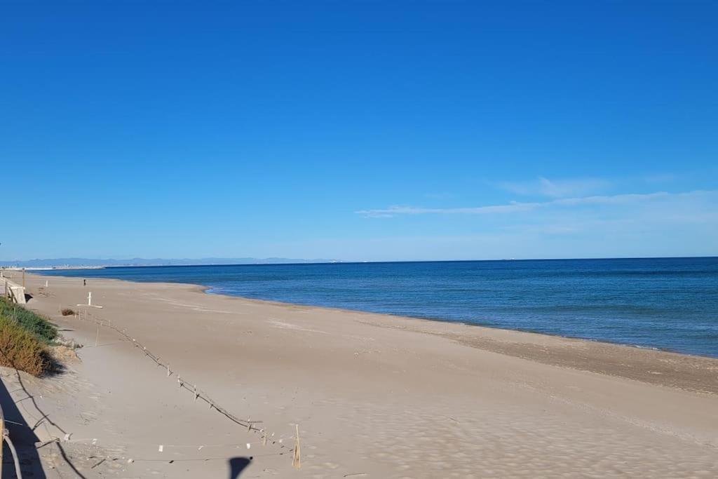 Beachfront House, Valencia, Wifi, Paddle Surf Board, Incredible Views Sueca Buitenkant foto